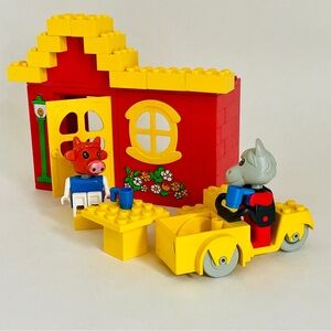 LEGO Fabuland 3665 Ice Cream Shop with Scooter 1980 Vintage